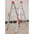 good selling 2*3 Double Climbing Ladder folding step aluminum ladder